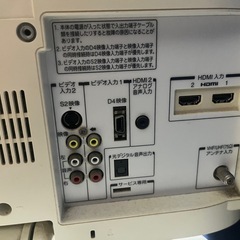 TOSHIBA テレビ 19A8000の画像
