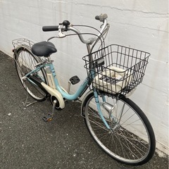 1713業界最長12ヶ月保証付！送料無料エリア多数！安全整備済み！電動自転車の画像