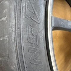 タイヤホイール中古2本セット　17いんち17インチの画像