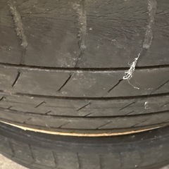 タイヤホイール中古2本セット　17いんち17インチの画像