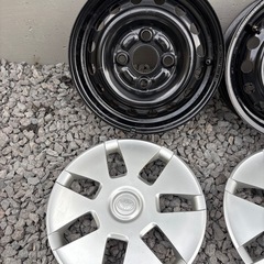 トヨタピクシスバン純正12インチスチールホイールの画像