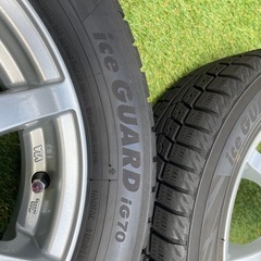 2021年製ヨコハマ スタッドレスタイヤ165/65R14の画像