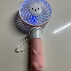 会う約束不要　美品　充電式　扇風機の画像