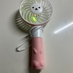 会う約束不要　美品　充電式　扇風機の画像