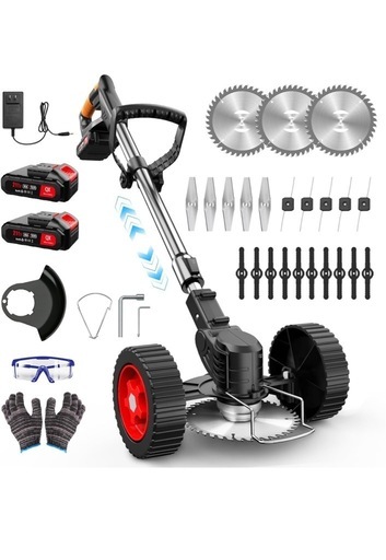 草刈り機 充電式草刈り機 1880W高功率 2000mAh*2大容量