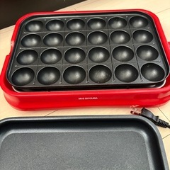 たこ焼き機、ホットプレートの画像