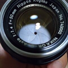 超希少　極上品　ai改　nippon kogaku nikkor s 50mm f1.4の画像