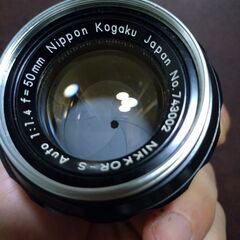 超希少　極上品　ai改　nippon kogaku nikkor s 50mm f1.4の画像