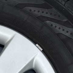 Ｎボックス 純正スチールホイール4本セットJF1の画像