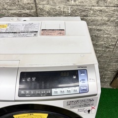 623 日立　ビッグドラム　洗濯機　容量11/6kg 小型　一人暮らし　左開きの画像