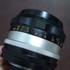 極上品　 NIKKOR-S.C Auto 50mm F1.4　レンズは新品同様の画像