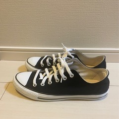 【美品】CONVERSE NEXSTAR ブラックスニーカー　26cmの画像