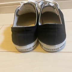 【美品】CONVERSE NEXSTAR ブラックスニーカー　26cmの画像