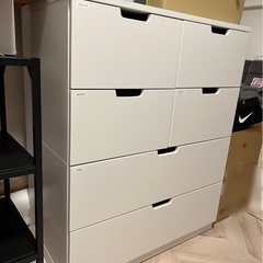 IKEA「NORDLI（ノールドリ）シリーズモジュール式チェストの画像