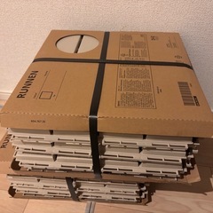 【新品未使用】IKEAバルコニー用タイル２つセットの画像