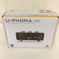  25092  [ほぼ未使用]オーディオインターフェイス behringer   ◆大阪市内・東大阪市他 6,000円以上ご購入で無料配達いたします！◆ ※高槻・枚方方面◆西宮・尼崎方面◆生駒方面　それぞれ条件付き無料配送あり！            の画像