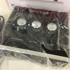  25092  [ほぼ未使用]オーディオインターフェイス behringer   ◆大阪市内・東大阪市他 6,000円以上ご購入で無料配達いたします！◆ ※高槻・枚方方面◆西宮・尼崎方面◆生駒方面　それぞれ条件付き無料配送あり！            の画像
