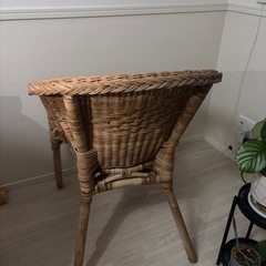 IKEA チェア 椅子  竹 あアーゲンの画像