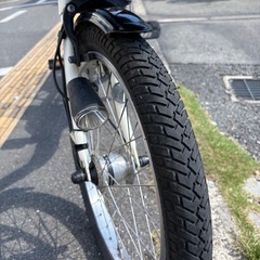 中古20インチPanasonic電動アシスト自転車　8Ah 大阪の画像