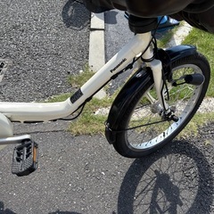 中古20インチPanasonic電動アシスト自転車　8Ah 大阪の画像