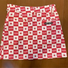 新品タグ付き  クアルトユナイテッド　ブロック柄スカート　M　　　の画像