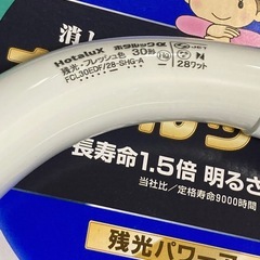 蛍光灯　30形　ホタルックαの画像