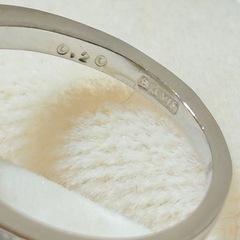K14WG 0.20 リング 女性用の画像