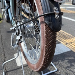中古20インチ Panasonic電動アシスト自転車　8Ah 大阪の画像
