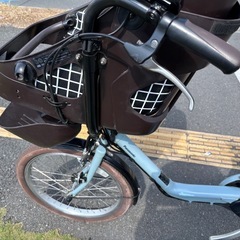 中古20インチ Panasonic電動アシスト自転車　8Ah 大阪の画像