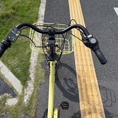 中古20インチブリヂストン電動アシスト自転車　8.7Ah 大阪の画像