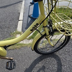 中古20インチブリヂストン電動アシスト自転車　8.7Ah 大阪の画像