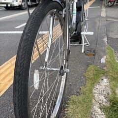 中古24インチブリヂストン電動アシスト自転車　8.7Ah 大阪の画像