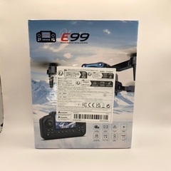 新品【142】デュアルHDカメラ搭載 E99PROスクリーン操作 折りたたみドローンの画像