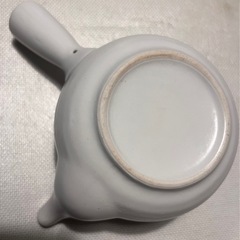 ❤️ホワイト急須❤️蓋なし❤️の画像