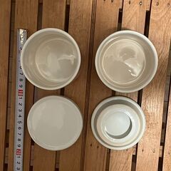 陶器 キャニスター 2個セット ※未使用の画像