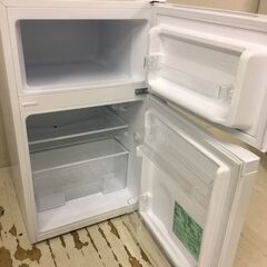  25098  一人暮らし2D冷蔵庫　コンパクト ドア開く向き可変 IRIS OHYAMA 2024年製 87L ◆大阪市内・東大阪市他 6,000円以上ご購入で無料配達いたします！◆ ※高槻・枚方方面◆西宮・尼崎方面◆生駒方面　それぞれ条件付き無料配送あり！            の画像