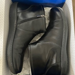 BIRKENSTOCK ベニントン／ブラックレザーショートブーツ 26.0cm ２回使用の超美品の画像