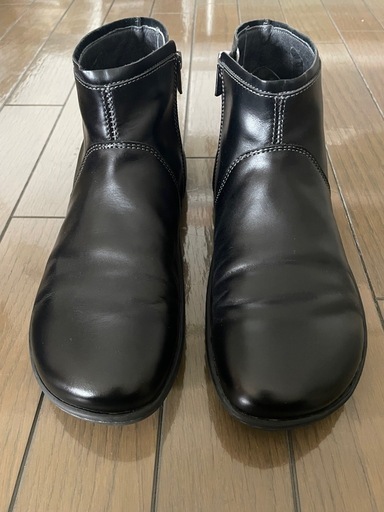 BIRKENSTOCK ベニントン40／ブラックレザーショートブーツ ２回使用の美品