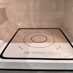 電子レンジ(ホワイト)の画像