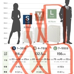 【新品・未使用】スーツケース（大）の画像