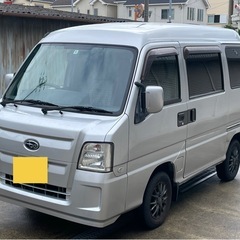 スバル　サンバーディアス　H22年式　後期型　車検令和9年1月迄　タイベルステッカーあり　キーレス　ETCの画像