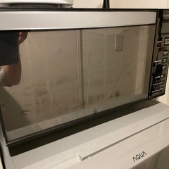 【一人暮らし用】冷蔵庫&電子レンジ　※引き取り希望の画像