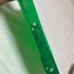 2穴ファイル　緑の画像