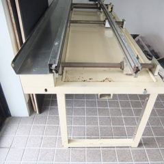 動作品　ベルトコンベア　ベルトなしの画像