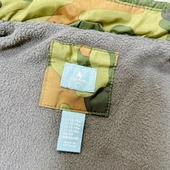 babyGAP 裏起毛 カモフラ　ベスト80cmの画像