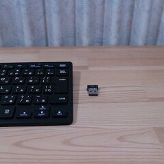 サンワ無線キーボード　SKB-WL36BKの画像