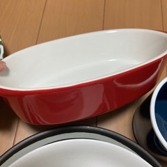 食器いろいろ　コップ　グラタン皿　レトロ皿　パスタ皿の画像
