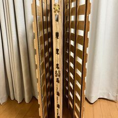 すのこベッド　折り畳みの画像