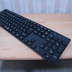 サンワ無線キーボード　SKB-WL39BKの画像