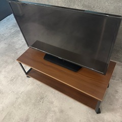📺 SHARP AQUOS LC-32H40 ＋ テレビ台セット  （2017年製・フルHD・動作良好・リモコン付き）の画像
